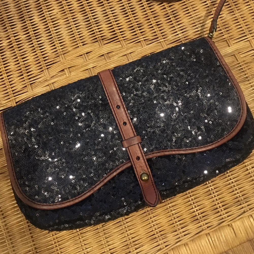 Kate Spade X Westward Emily Merritt Sequin Clutch